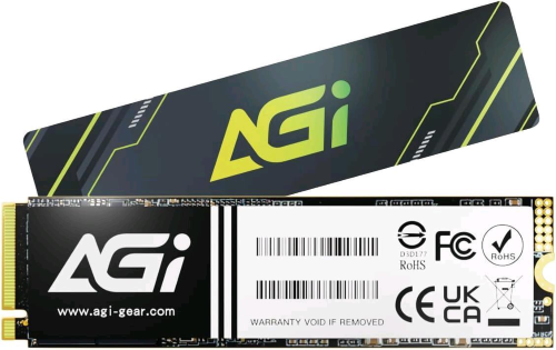 AGI AI818-43 SSD 1TB INTERNO M.2 2280 NVMe PCIe Gen 4 x 4 3D NAND